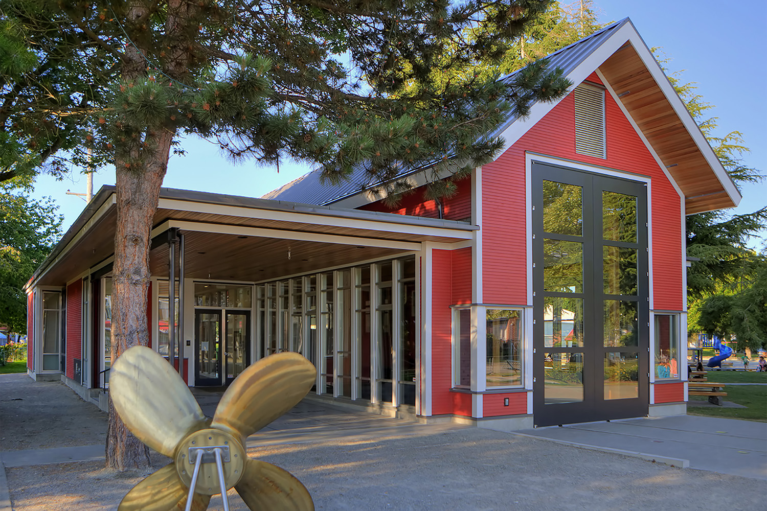 steveston tram building